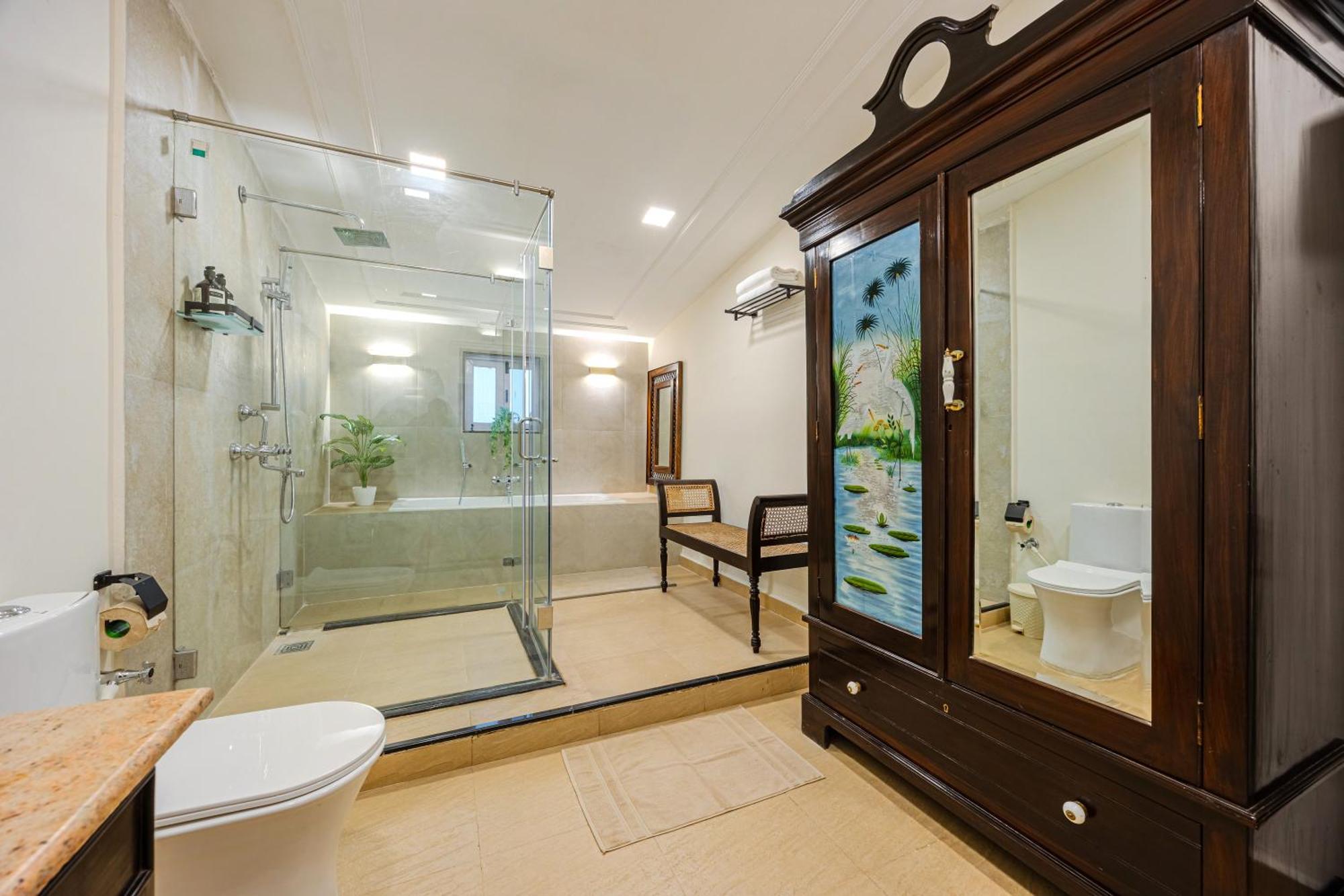 Elivaas 4 Bhk Villa Near Beach With Private Pool & Bar - Casa Boa Vida แคนโดลิม ภายนอก รูปภาพ