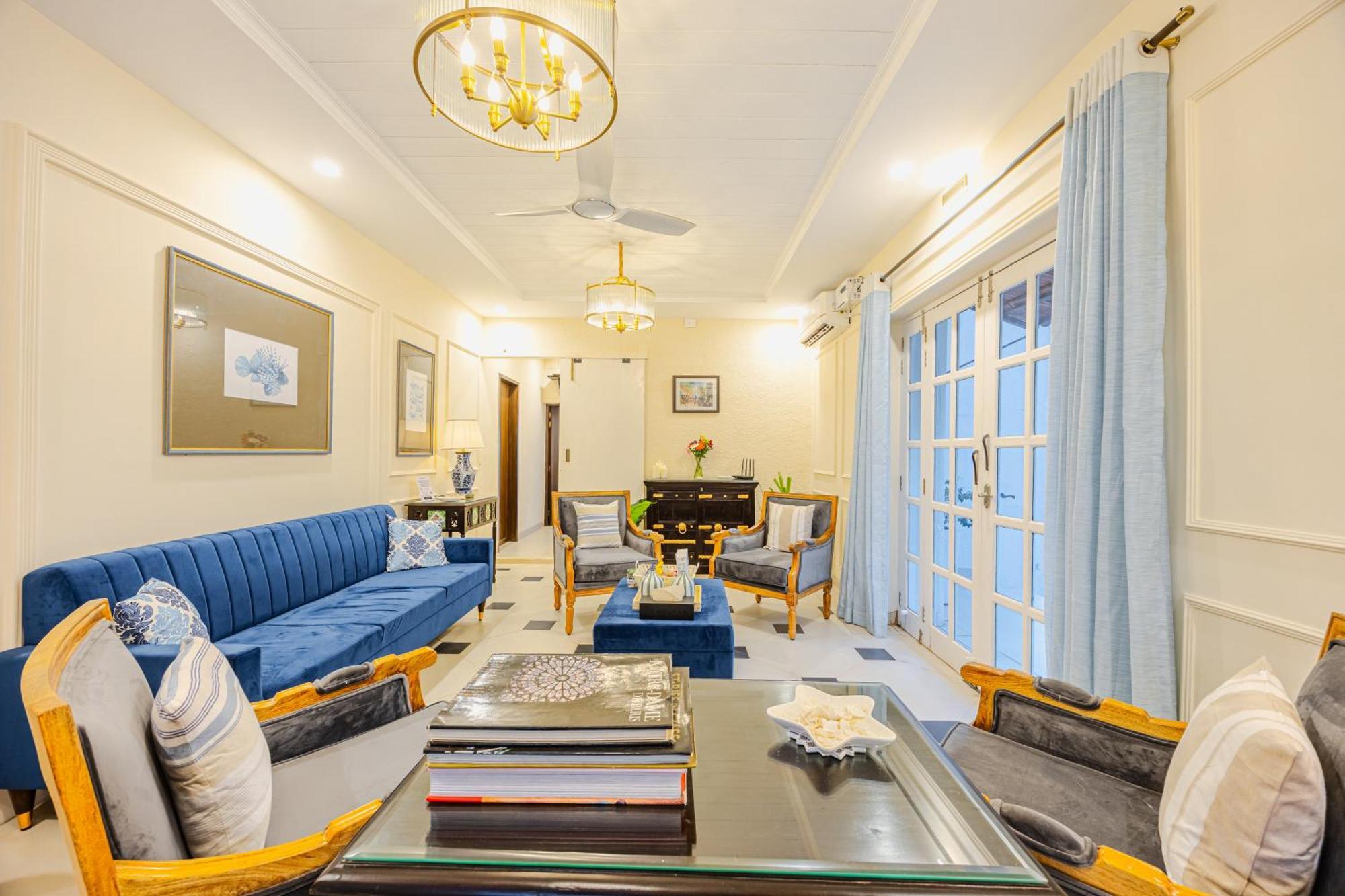Elivaas 4 Bhk Villa Near Beach With Private Pool & Bar - Casa Boa Vida แคนโดลิม ภายนอก รูปภาพ