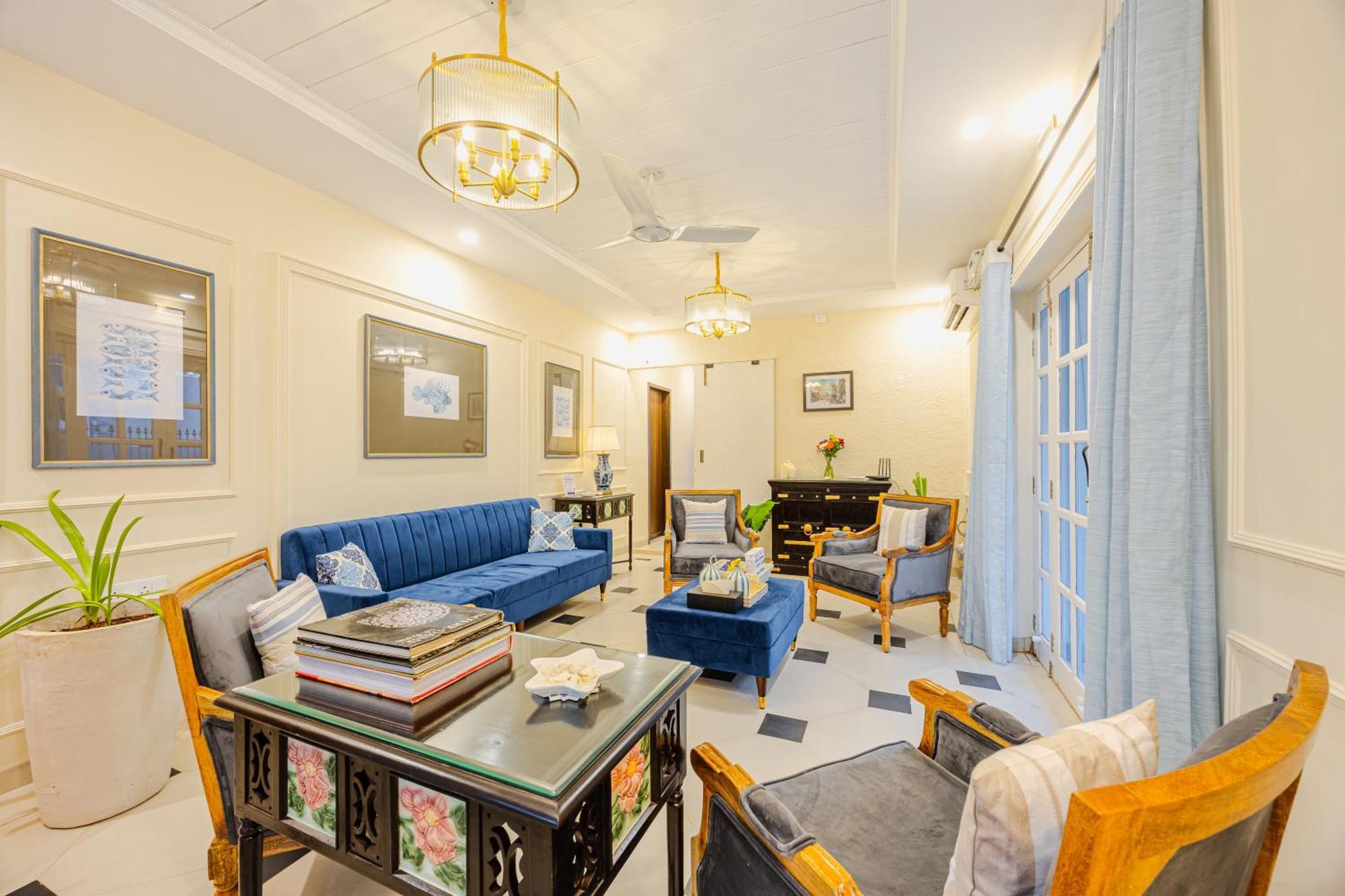 Elivaas 4 Bhk Villa Near Beach With Private Pool & Bar - Casa Boa Vida แคนโดลิม ภายนอก รูปภาพ