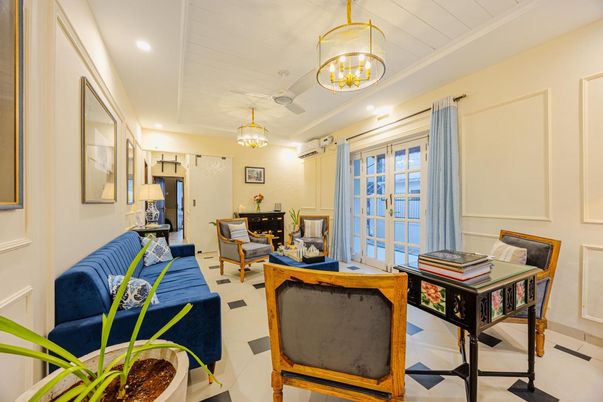 Elivaas 4 Bhk Villa Near Beach With Private Pool & Bar - Casa Boa Vida แคนโดลิม ภายนอก รูปภาพ