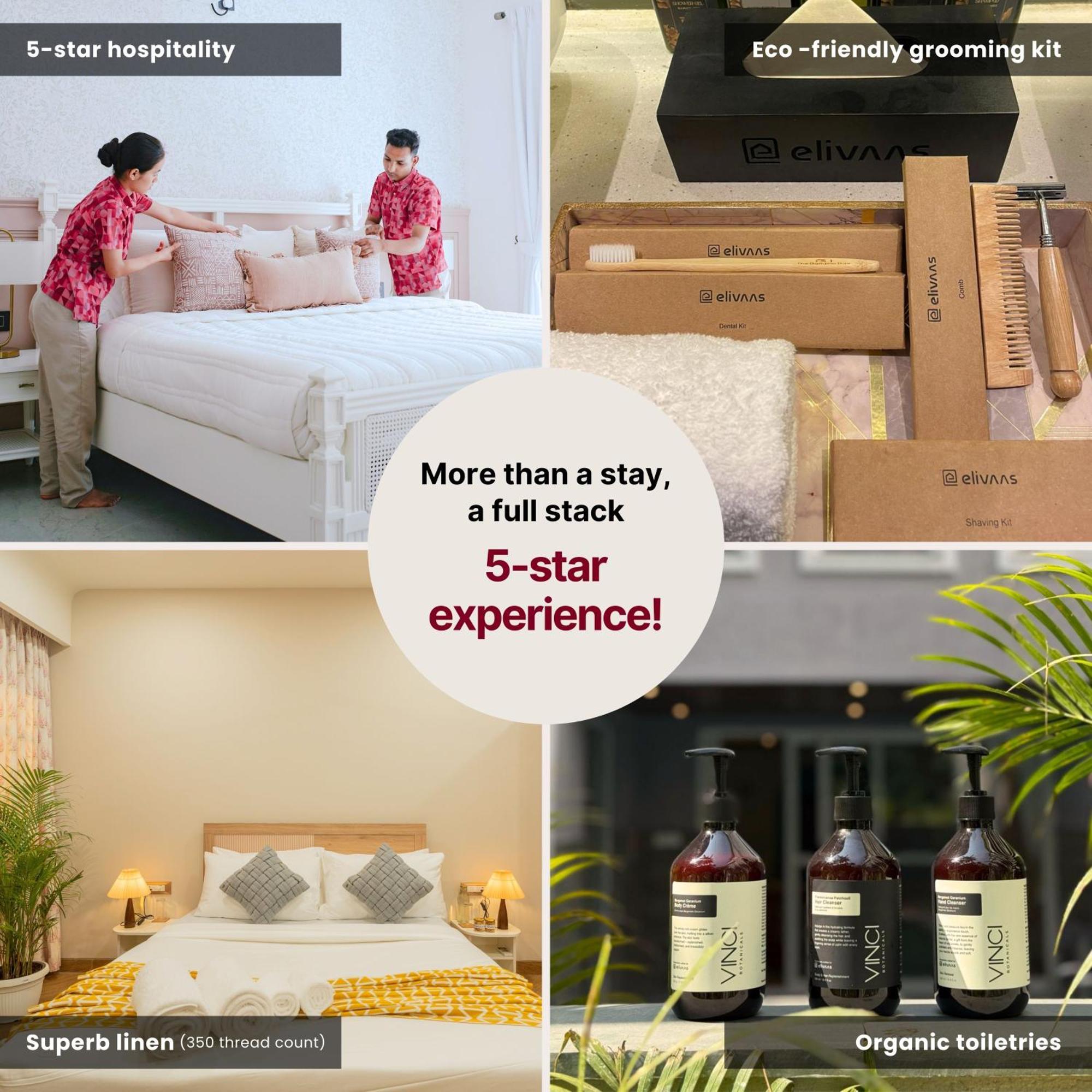 Elivaas 4 Bhk Villa Near Beach With Private Pool & Bar - Casa Boa Vida แคนโดลิม ภายนอก รูปภาพ